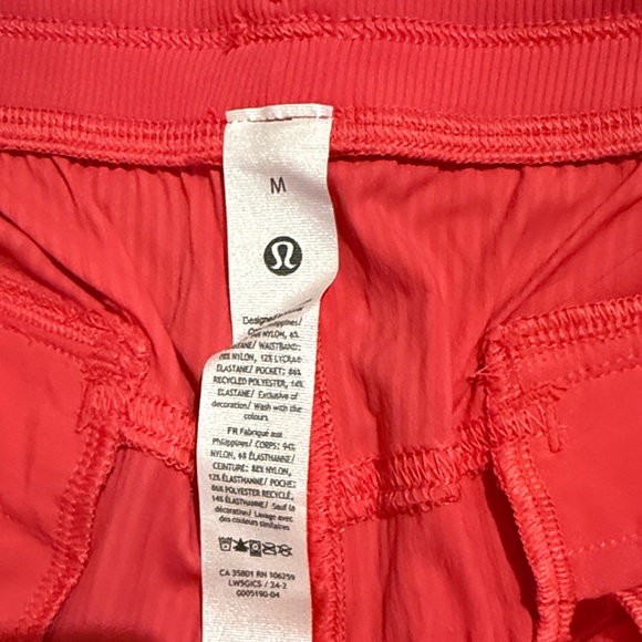lululemon Dance Studio Relaxed-Fit Cargo Jogger – Bright Coral – Size M – NWT - Picture 3 of 7